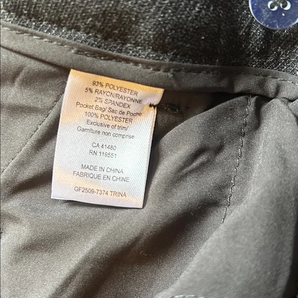Gentle Fawn Dress pants charcoal heather 8 - Picture 13 of 13